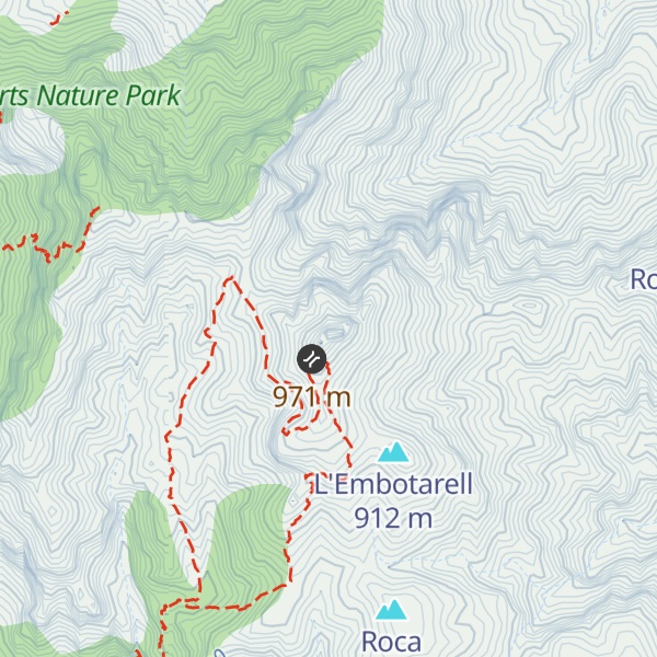 Map of Castell de l'Airosa