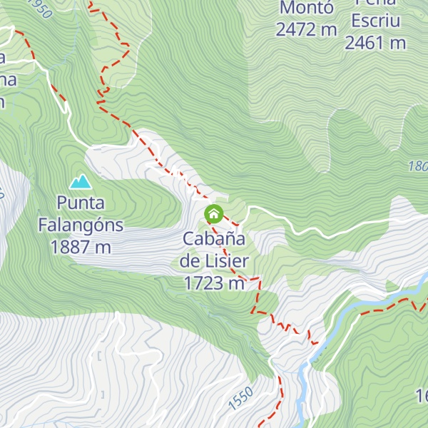 Map of Cabaña de Lisier