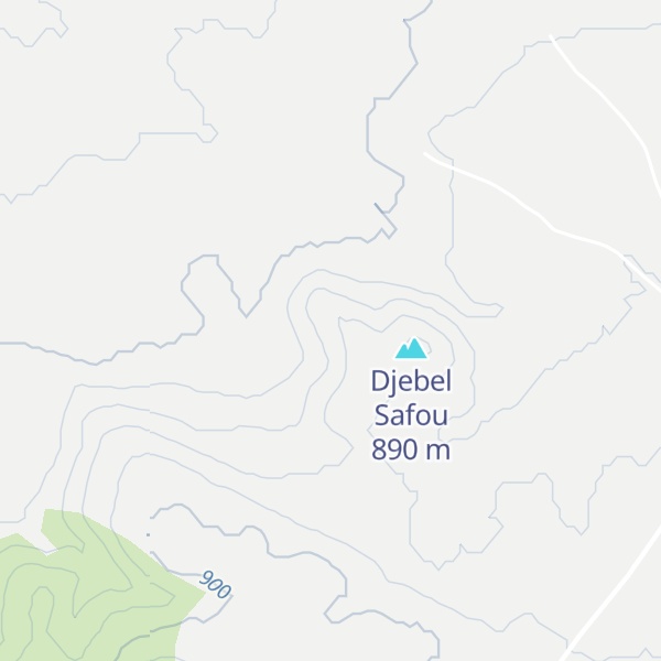 Map of Mergueb er Rhaine