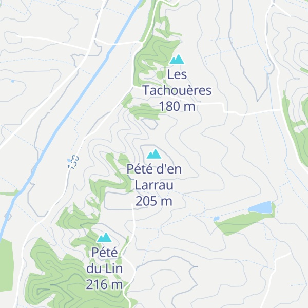 Map of Pété d'en Larrau
