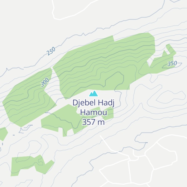 Map of Djebel Hadj Hamou