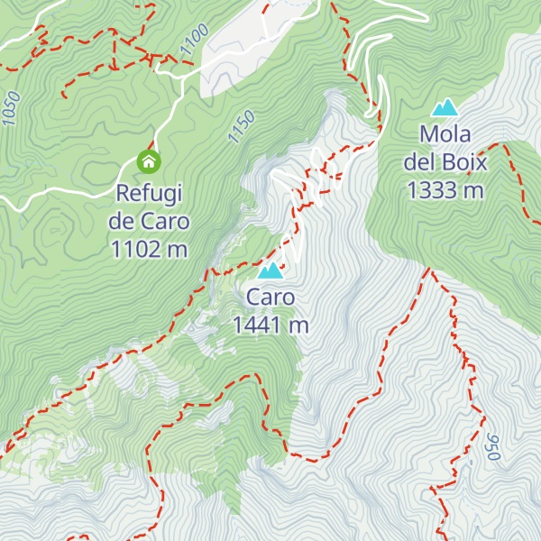 Map of Caro