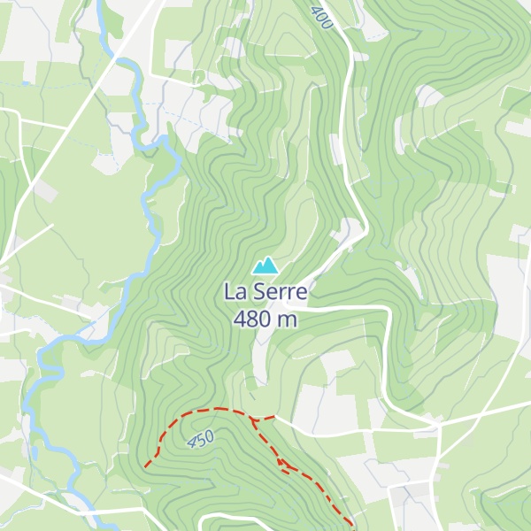 Map of La Serre