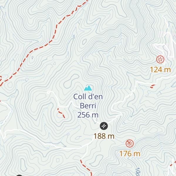 Map of Coll d'en Berri
