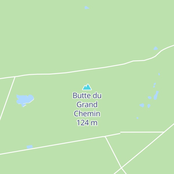 Map of Butte du Grand Chemin