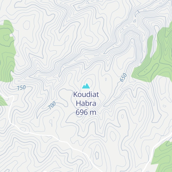 Map of Koudiat Habra