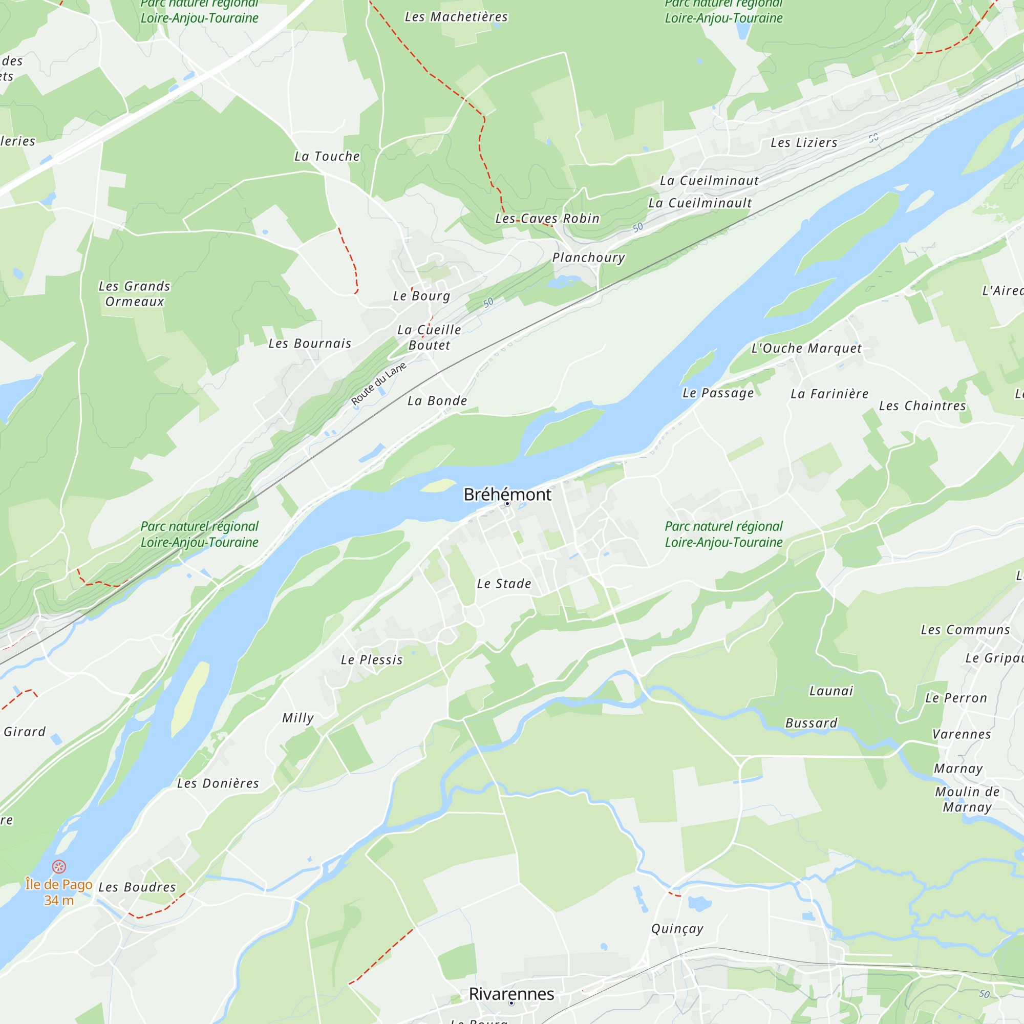 Gîte d'étape map