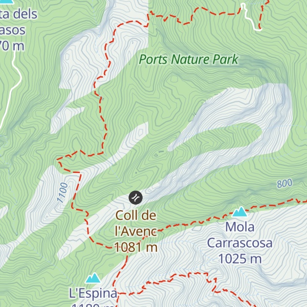 Map of La Tossa