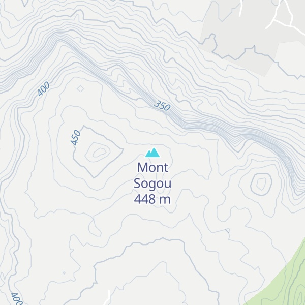 Map of Mont Sogou