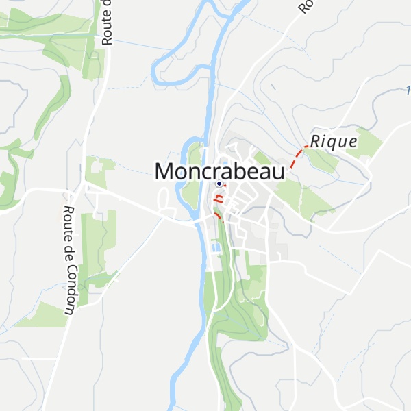 Map of Gîte de Couyrasse
