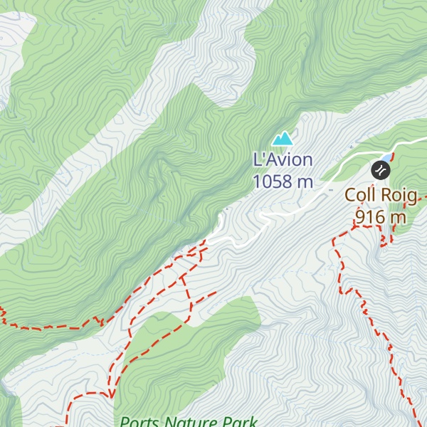 Map of Tossal d'Engrilló