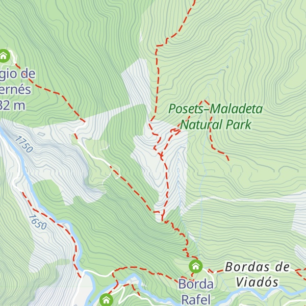 Map of Cabaña del Sarrau