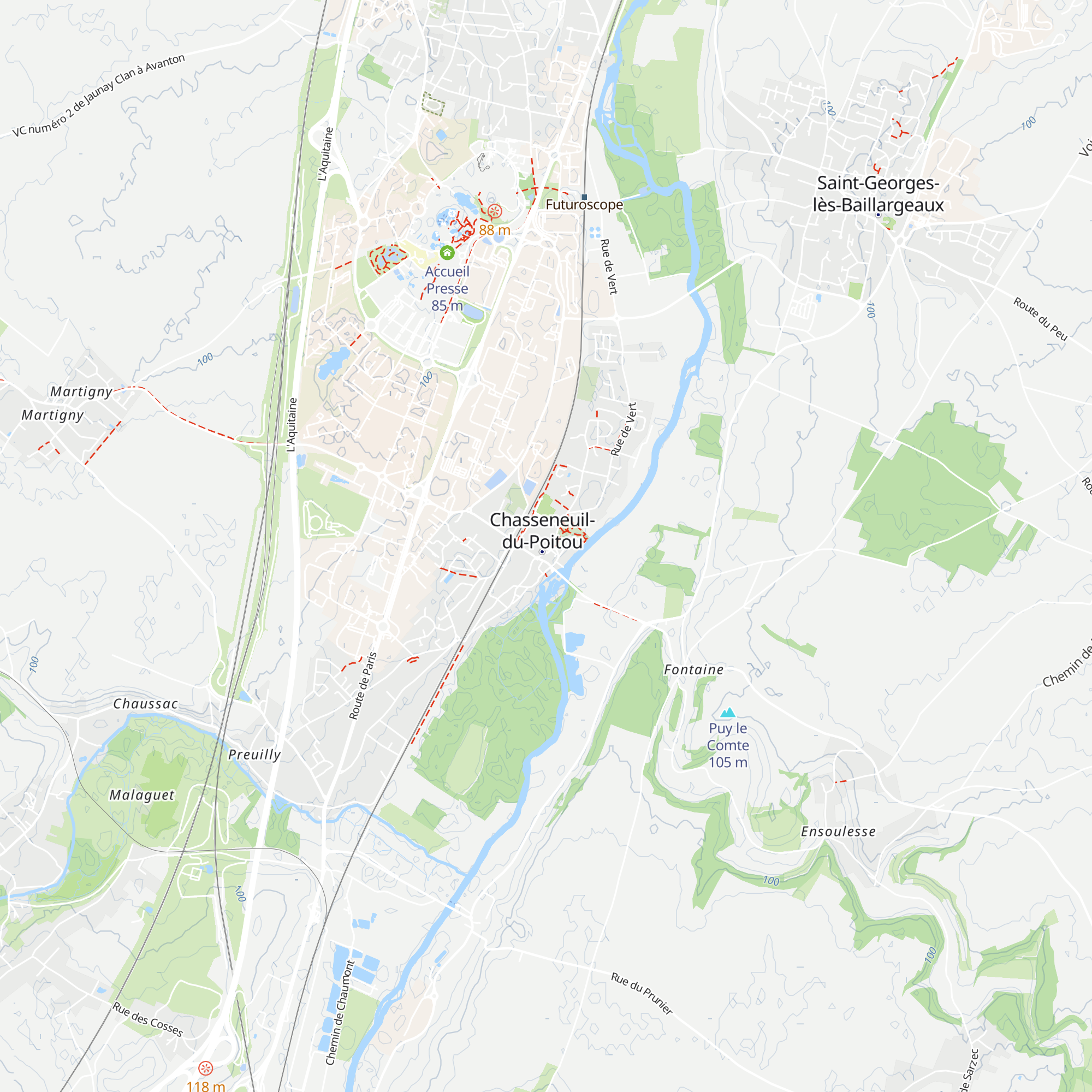 Office du tourisme map