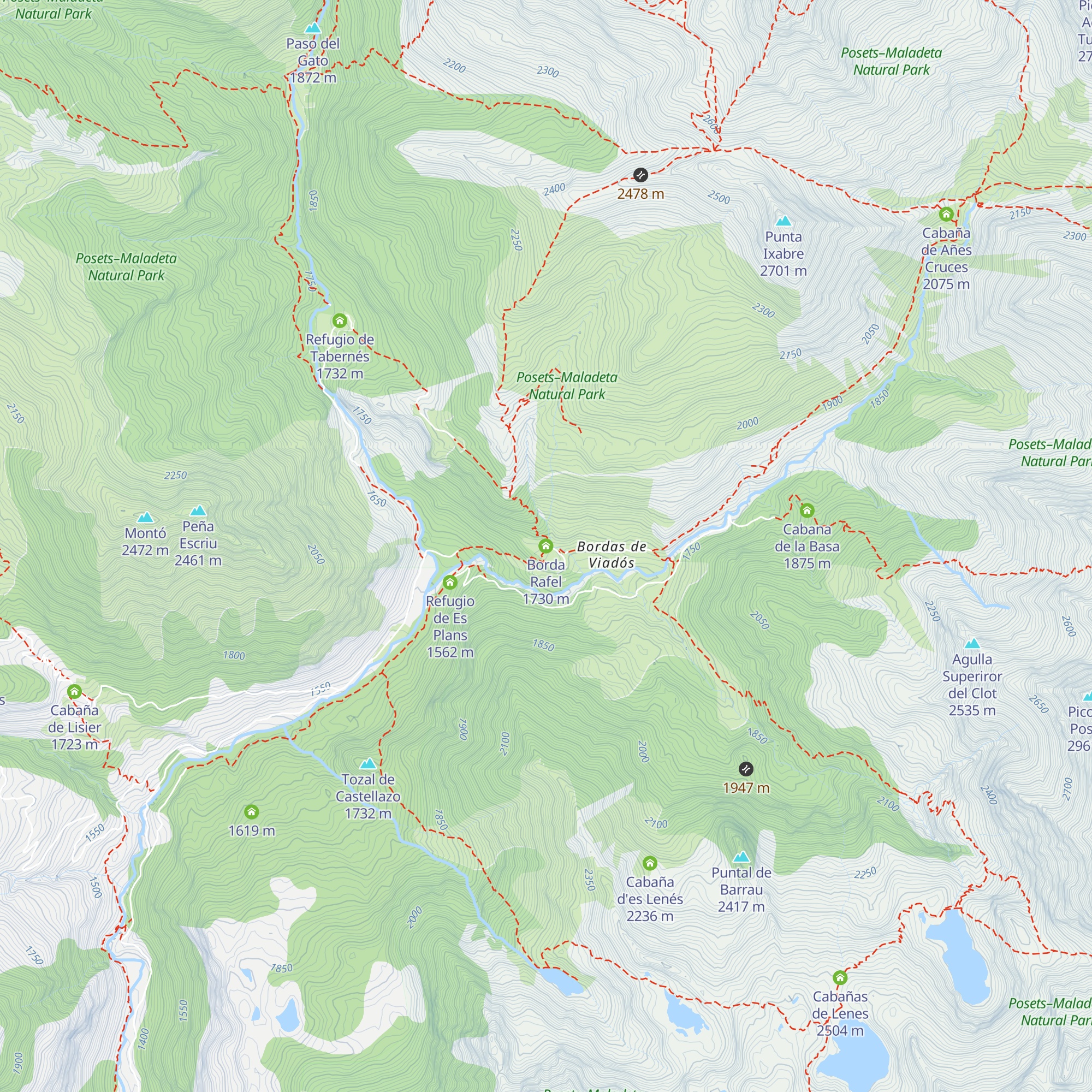 Borda Rafel map