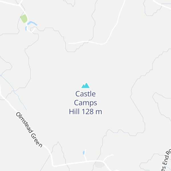 Map of Castle Camps Hill