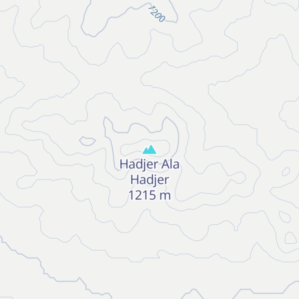 Map of Hadjer Ala Hadjer
