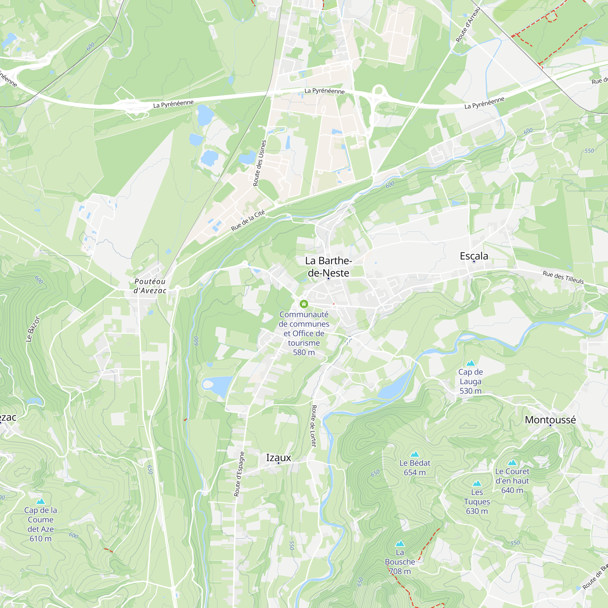 Communauté de communes et Office de tourisme map