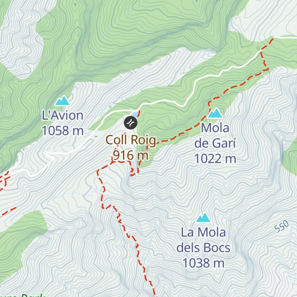 Map of Mola Grossa