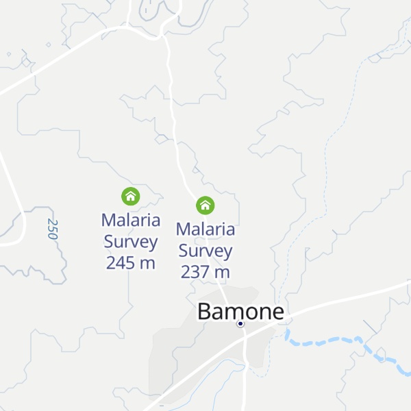 Map of Malaria Survey