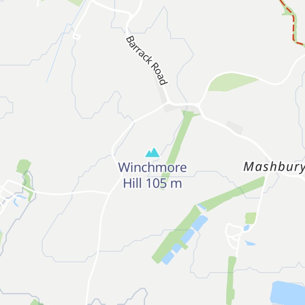 Map of Winchmore Hill