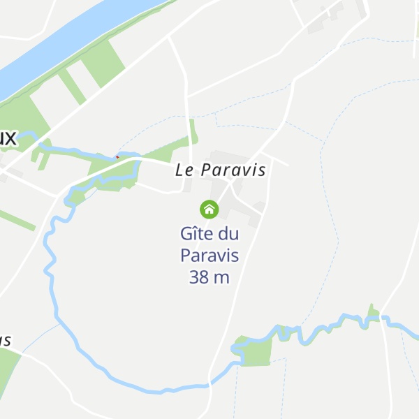 Map of Gîte du Paravis