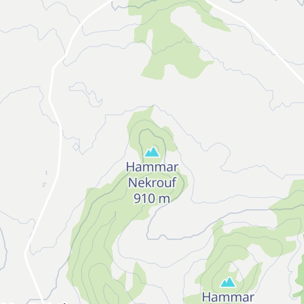 Map of Hammar Nekrouf