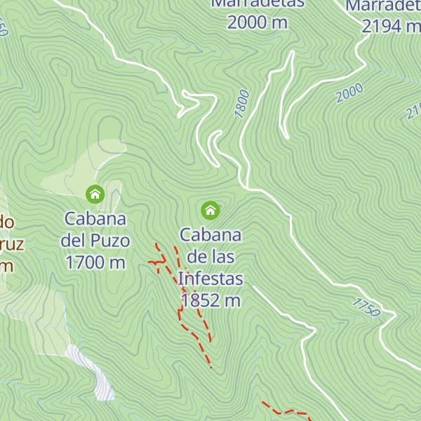 Map of Cabana de las Infestas