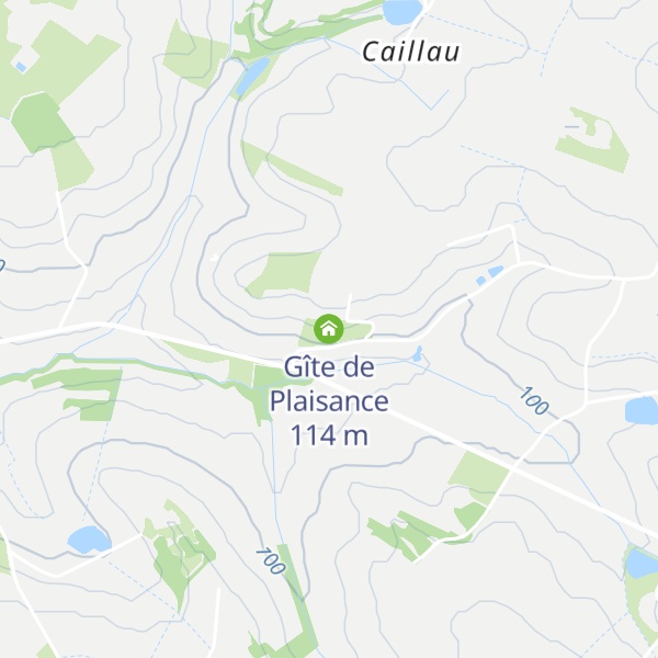 Map of Gîte de Plaisance