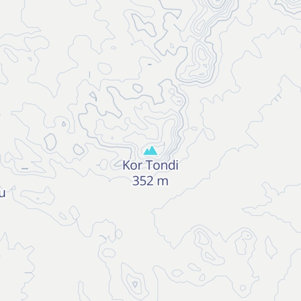Map of Kor Tondi