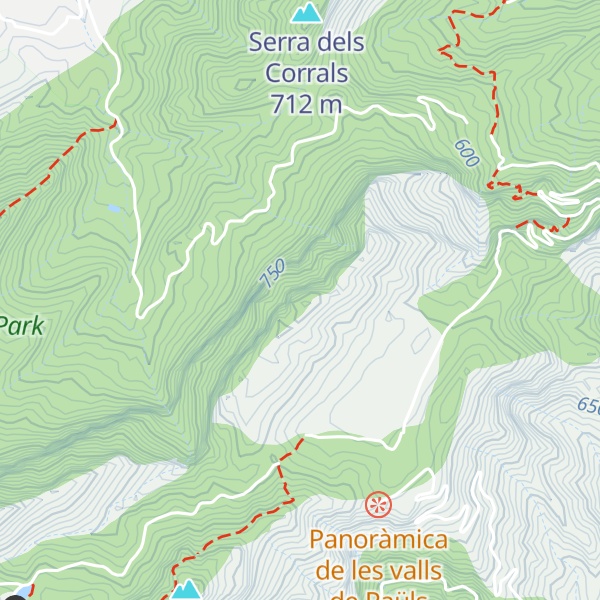 Map of Punta de l'Esterrossall