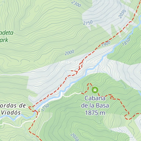 Map of Cabaña de Puyarueso