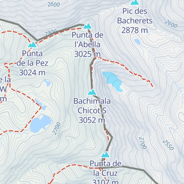 Map of Bachimala Chicot S