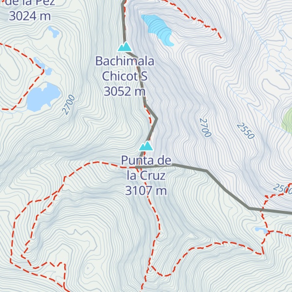 Map of Punta de la Cruz