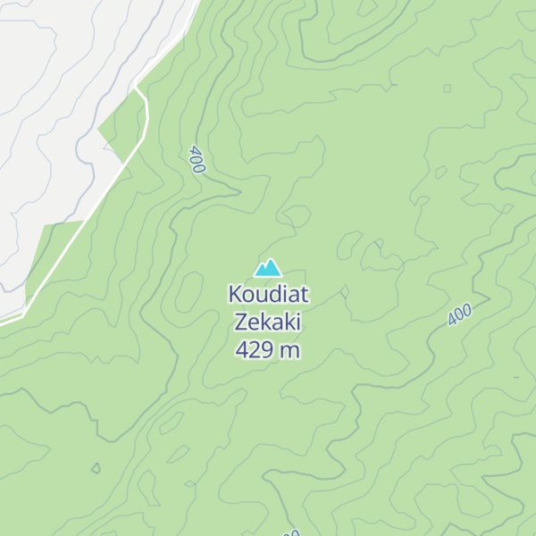 Map of Koudiat Zekaki