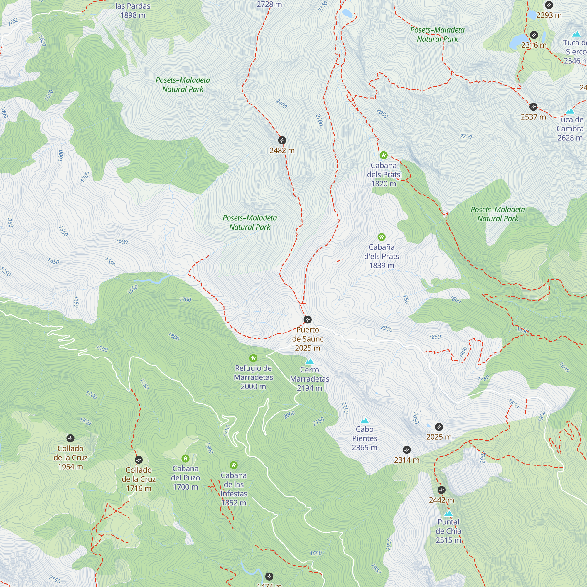 Cabana del Puerto map