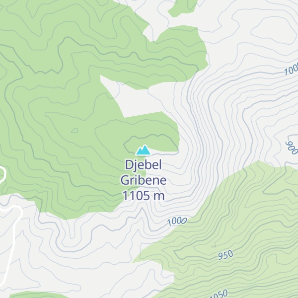 Map of Kef el Bahri