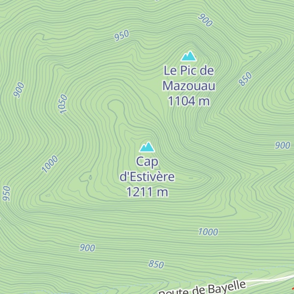 Map of Cap d'Estivère