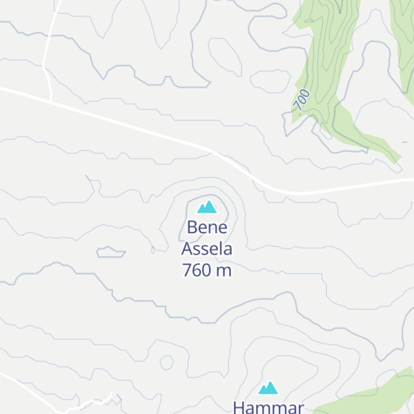 Map of Bene Assela