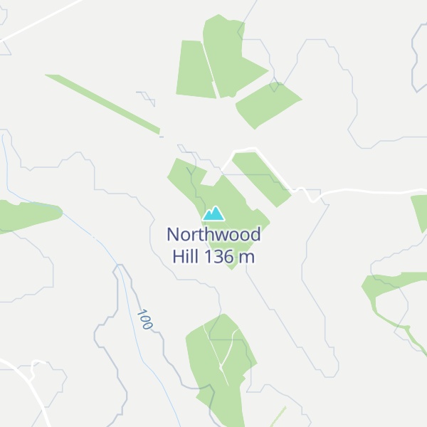 Map of Northwood Hill