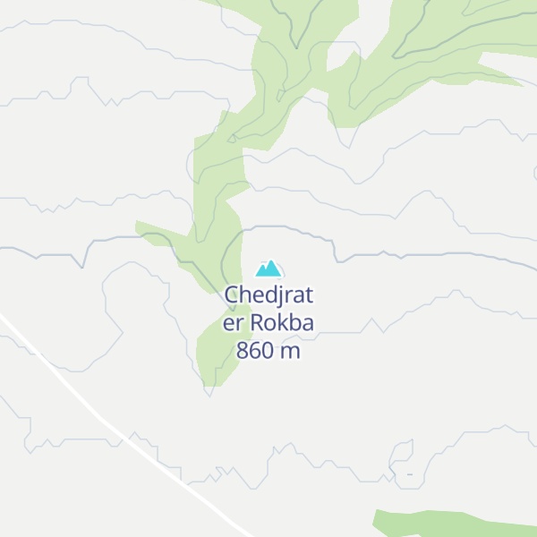 Map of Chedjrat er Rokba