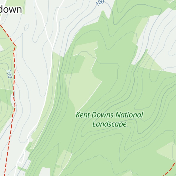 Map of Hatch Hill