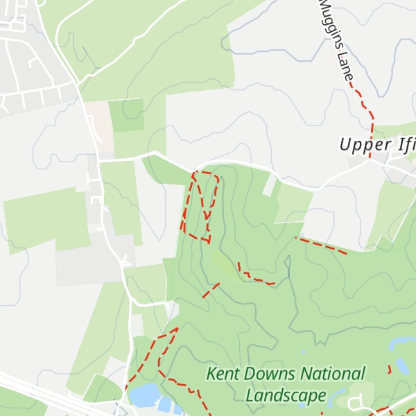 Map of Harts Hill