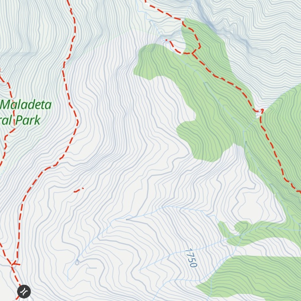 Map of Cabaña d'els Prats