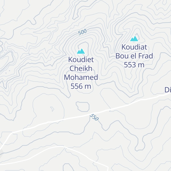 Map of El Baghla