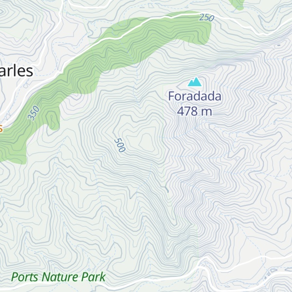Map of La Tossa