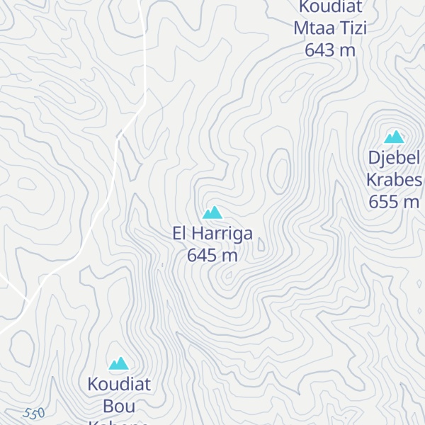 Map of El Harriga