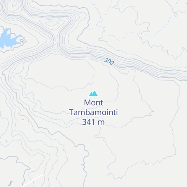 Map of Mont Tambamointi