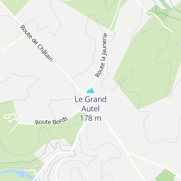 Map of Le Grand Autel