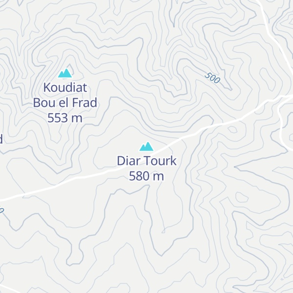 Map of Diar Tourk