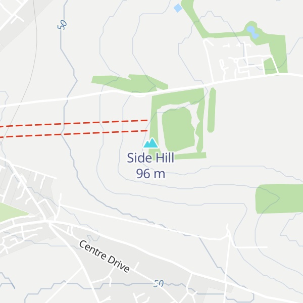 Map of Warren Hill